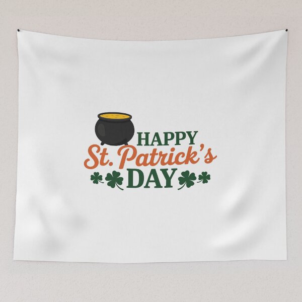 Item preview, Happy St. Patrick's Day Irish Celebration Holiday Pot Of Gold Shamrock designed and sold by artcultreone.