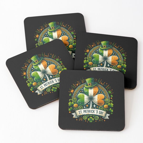 Item preview, Irish Retro Tricolor – Classic St. Patrick’s Day Style for Tees & Mugs designed and sold by artedigital99.