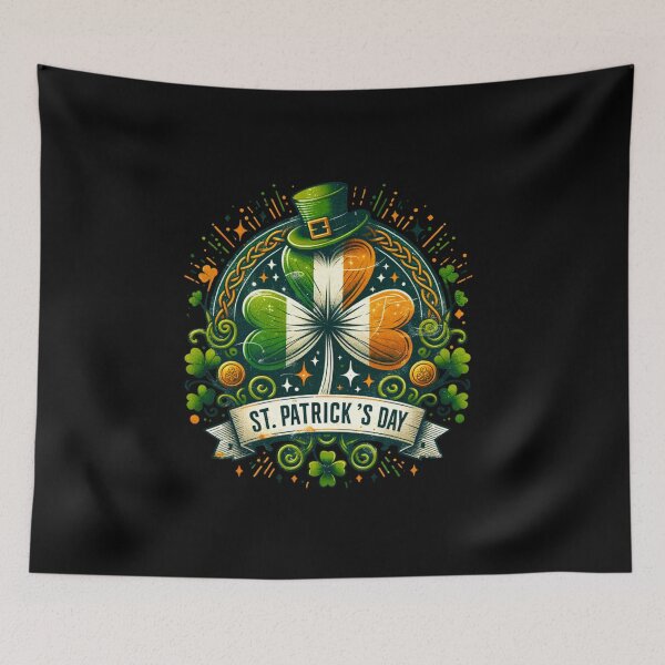 Item preview, Irish Retro Tricolor – Classic St. Patrick’s Day Style for Tees & Mugs designed and sold by artedigital99.