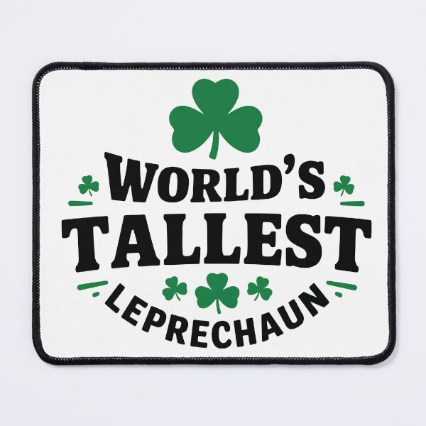 Item preview, World's Tallest Leprechaun St Patricks Day Irish Tall Person designed and sold by artcultreone.