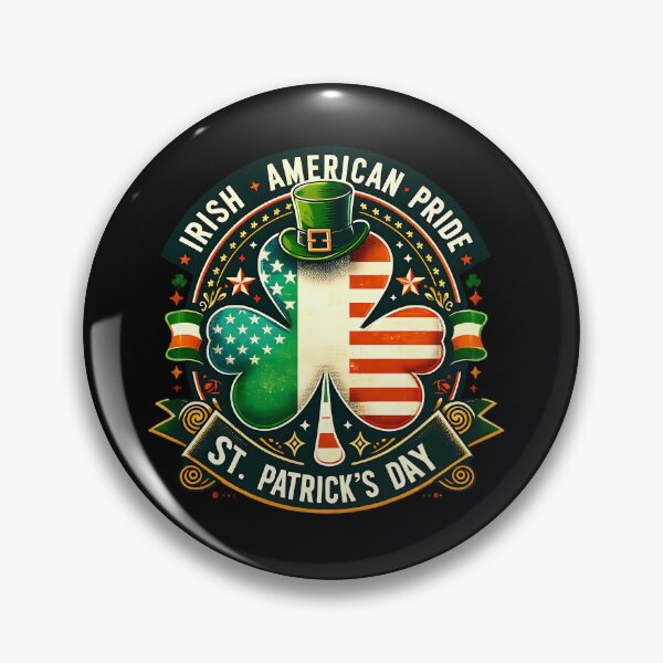 Item preview, Retro Irish Lucky Vibes – Classic Green White Orange Flag Design designed and sold by artedigital99.