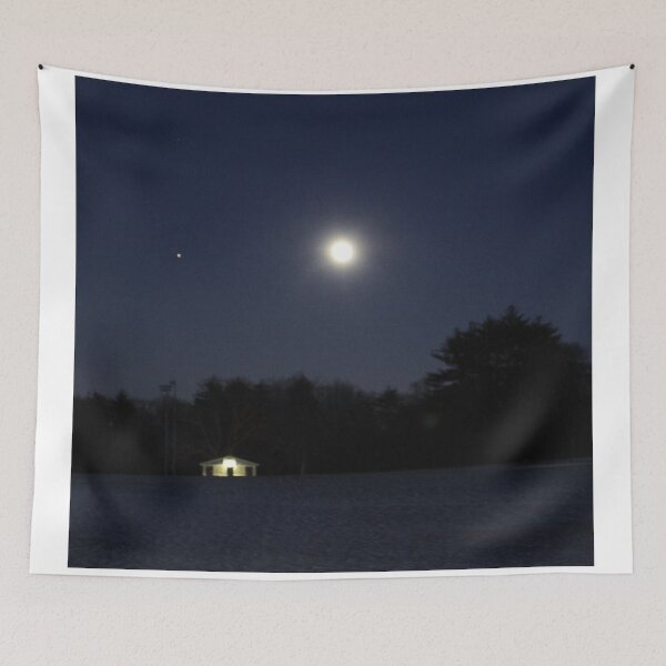 Item preview, Connecticut Moon over Waveny designed and sold by Christine "Xine" Segalas.