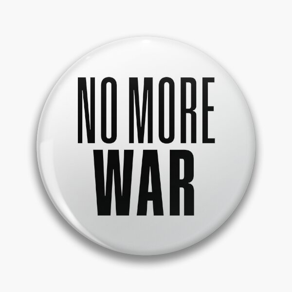 Item preview, No More War Typography designed and sold by Memes N Lore .