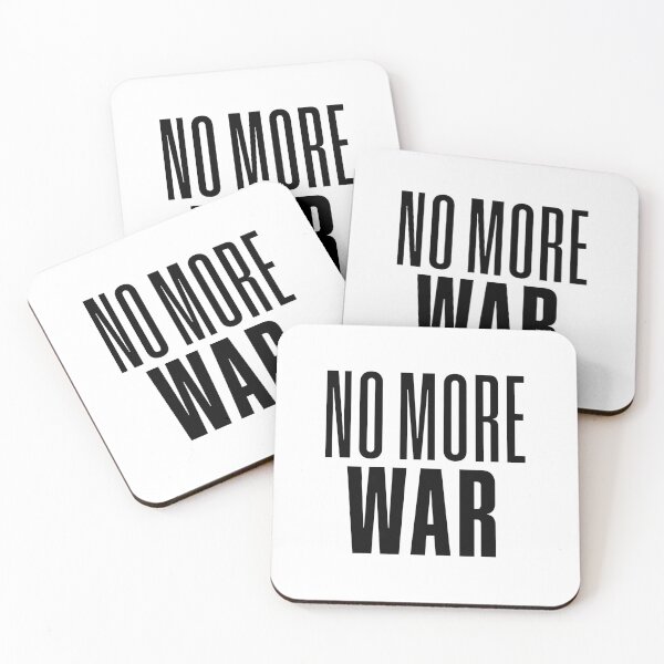 Item preview, No More War Typography designed and sold by Memes N Lore .