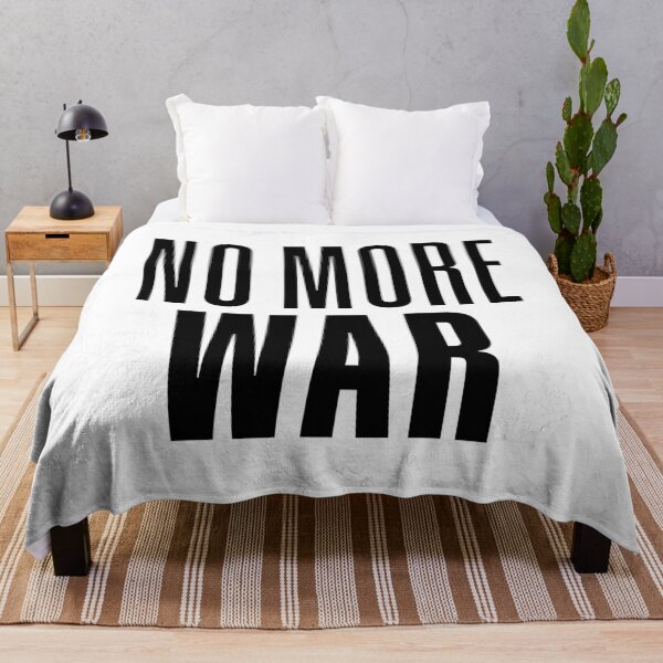 Item preview, No More War Typography designed and sold by Memes N Lore .