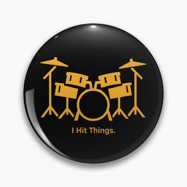 Item preview, Drum Set I Hit Things designed and sold by ThoughtsInTheOpen.