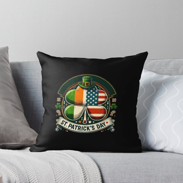 Item preview, Retro Ireland Flag Tee Design – Festive St. Patrick’s Day Print designed and sold by artedigital99.