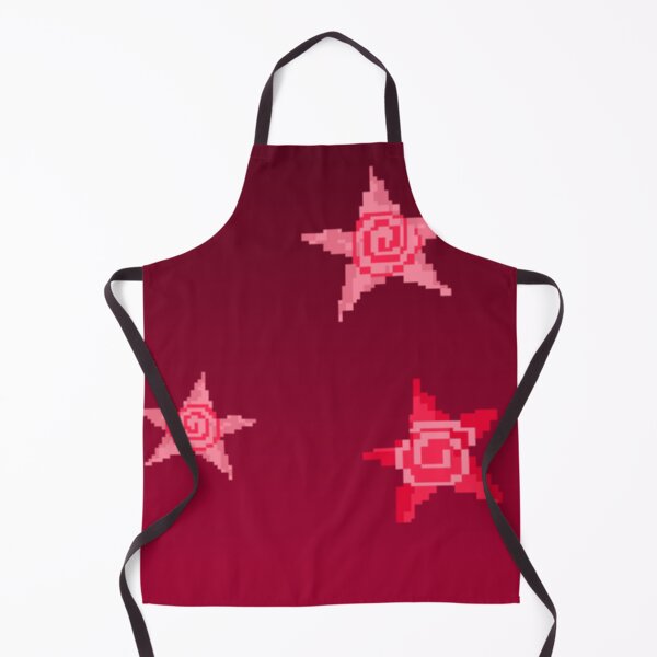 Item preview, Red background print with stars. Pixel art. designed and sold by YaroshMaria.