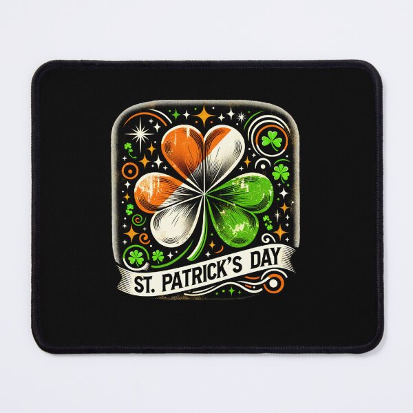 Item preview, Vintage Irish Pride – Retro St. Patrick’s Day Flag Graphic Tee designed and sold by artedigital99.