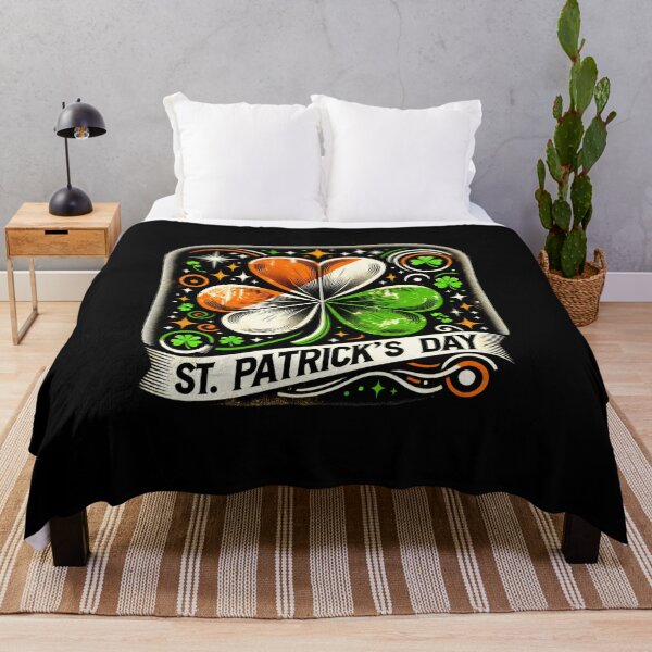 Item preview, Vintage Irish Pride – Retro St. Patrick’s Day Flag Graphic Tee designed and sold by artedigital99.