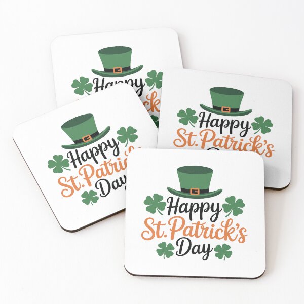 Item preview, Happy St. Patrick's Day Irish Shamrock Clover Holiday designed and sold by artcultreone.