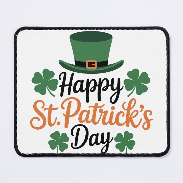 Item preview, Happy St. Patrick's Day Irish Shamrock Clover Holiday designed and sold by artcultreone.
