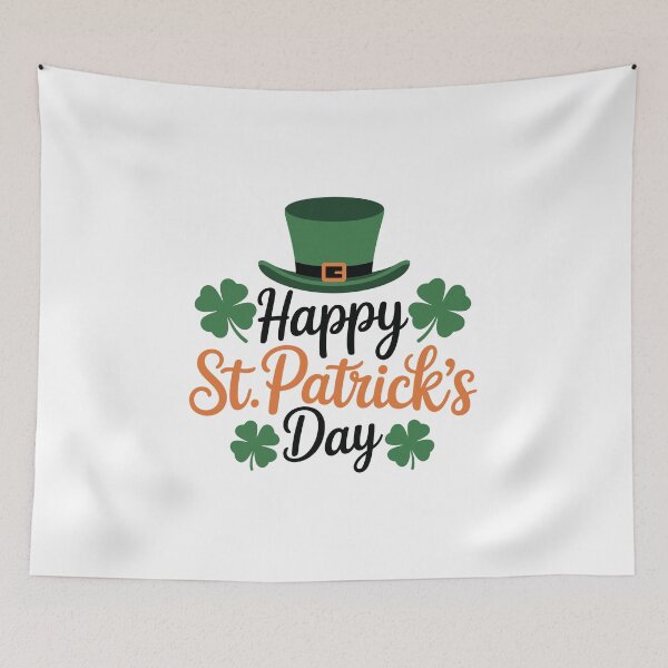 Item preview, Happy St. Patrick's Day Irish Shamrock Clover Holiday designed and sold by artcultreone.