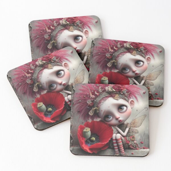 Item preview, Fairies of the Cracked Garden designed and sold by AnaSolisART.