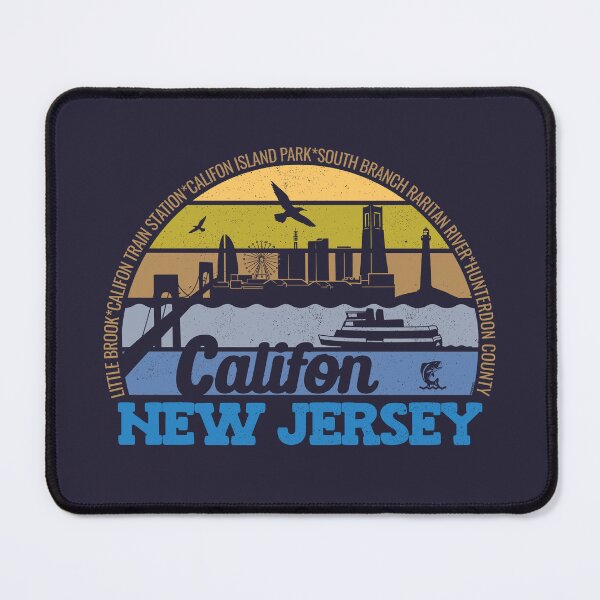Item preview, Califon New Jersey Sunset Retro Vintage Local Pride Logo designed and sold by CRHPOD20.
