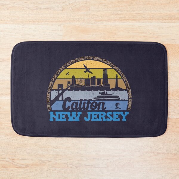 Item preview, Califon New Jersey Sunset Retro Vintage Local Pride Logo designed and sold by CRHPOD20.