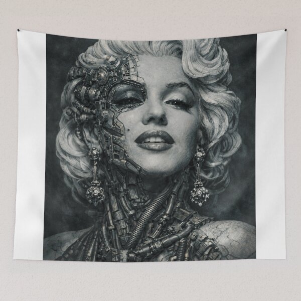 Item preview, Biomechanical Marylin Monroe designed and sold by VlodArt.