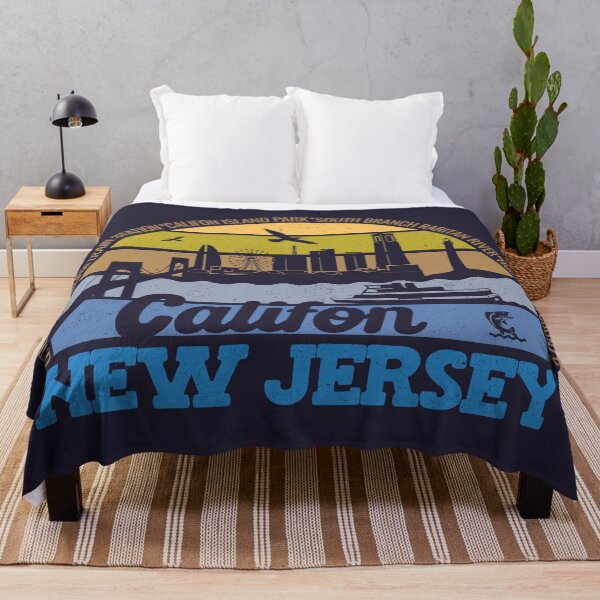 Item preview, Califon New Jersey Sunset Retro Vintage Local Pride Logo designed and sold by CRHPOD20.