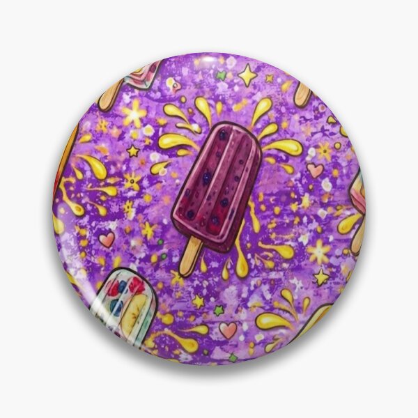 Item preview, Sweet Ice Pop Party on Purple designed and sold by VividOddityCo.