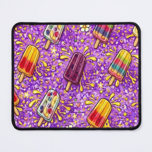 Item preview, Sweet Ice Pop Party on Purple designed and sold by VividOddityCo.