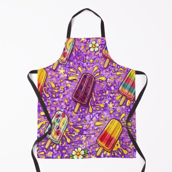 Item preview, Sweet Ice Pop Party on Purple designed and sold by VividOddityCo.