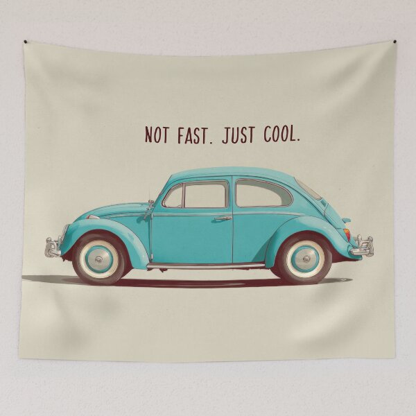 Item preview, Classic car parked in simple space designed and sold by anytka.