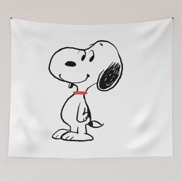 Item preview, Minimal Line Beagle – Black & White Cute Dog Art designed and sold by adammann4.