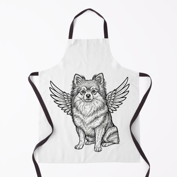 Item preview, Pomeranian Angel – Little Cloud Energy | Cute Fluffy Dog Shirt designed and sold by PhokaPhokich.