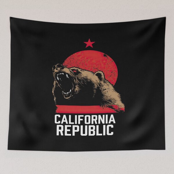 Item preview, California Republic Sovereign Bear - Great State Power Emblem designed and sold by novapixel25100.