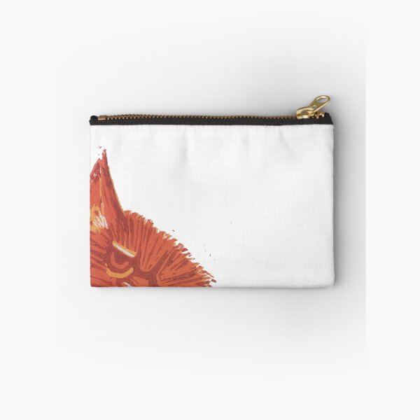Item preview, Grumpy ginger cat linocut print designed and sold by puzzlegifts.