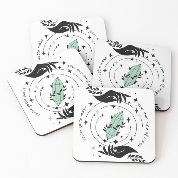 Item preview, Make Your Own Kind of Magic - Green designed and sold by Silver Realm Studio.