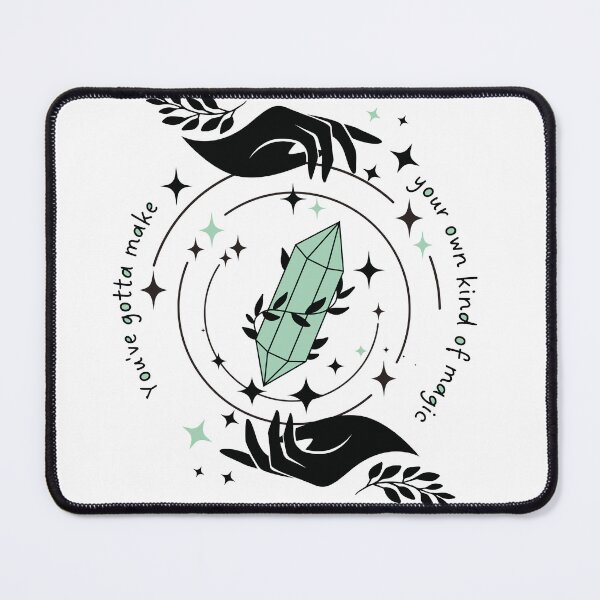 Item preview, Make Your Own Kind of Magic - Green designed and sold by Silver Realm Studio.