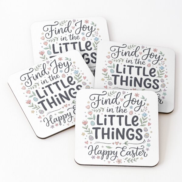 Item preview, Find Joy Happy Easter Typography designed and sold by Quiet Mode Studio.