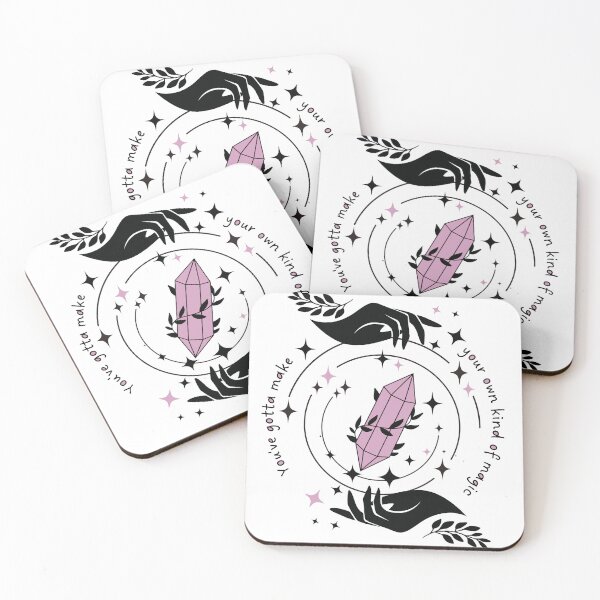 Item preview, Make Your Own Kind of Magic - Pink designed and sold by Silver Realm Studio.