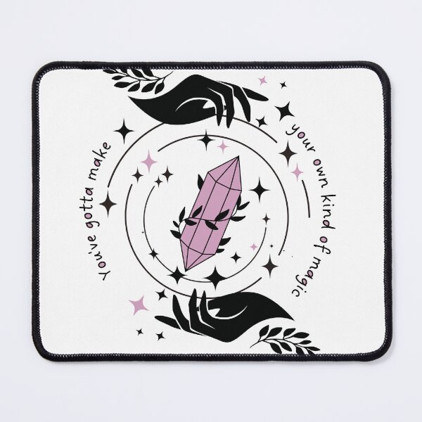 Item preview, Make Your Own Kind of Magic - Pink designed and sold by Silver Realm Studio.