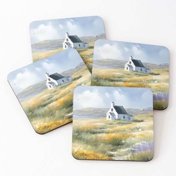 Item preview, Quiet Cottage in Wildflower Meadow Sanctuary designed and sold by GASCE Studio.
