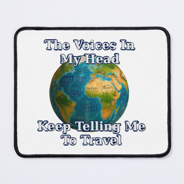 Item preview, The Voices in my Head, Travel designed and sold by Global Nomad.