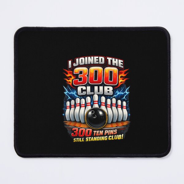Item preview, I Joined the 300 Club – Ten Pins Still Standing Funny Bowling Design designed and sold by ArtFunDib.
