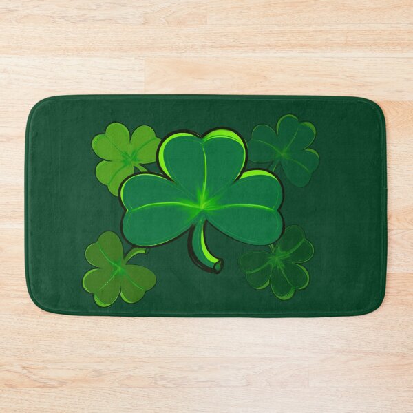Item preview, Clover pattern Shamrock - green three leaf clover shamrock. Irish gifts designed and sold by Artonmytee.