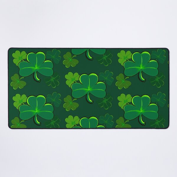 Item preview, Clover pattern Shamrock - green three leaf clover shamrock. Irish gifts designed and sold by Artonmytee.