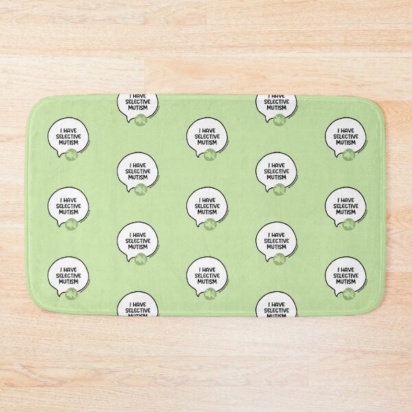 Item preview, I Have Selective Mutism Speech Bubble designed and sold by WCFreckles.