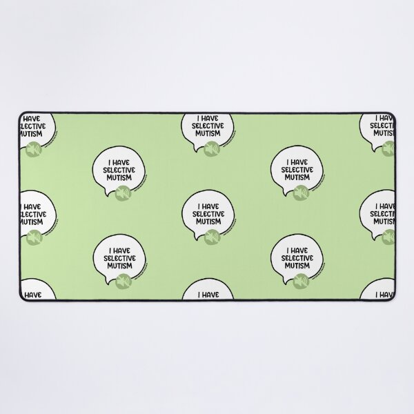 Item preview, I Have Selective Mutism Speech Bubble designed and sold by WCFreckles.