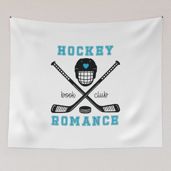 Item preview, Hockey Romance Book Club - Blue designed and sold by Silver Realm Studio.