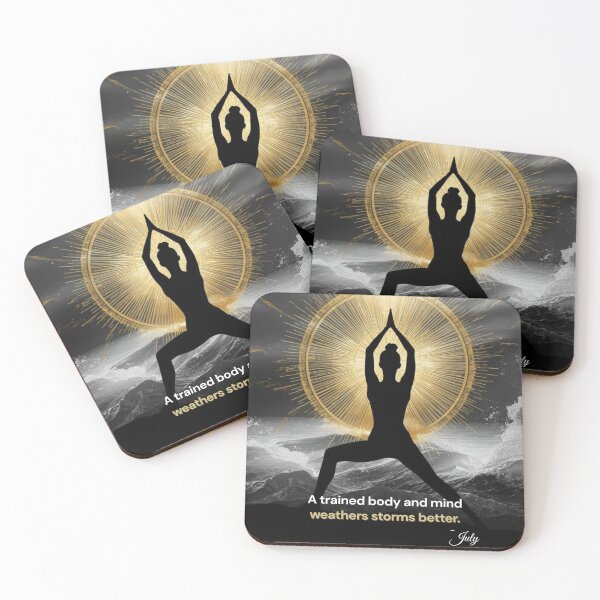 Item preview, Healthy body and mind triumph over everything. designed and sold by JulyDulac.