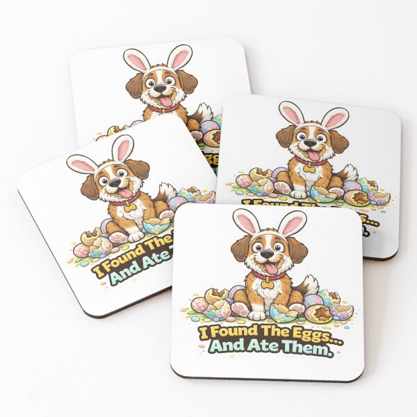 Item preview, Funny Easter Dog – I Found The Eggs And Ate Them designed and sold by Gentlestate.