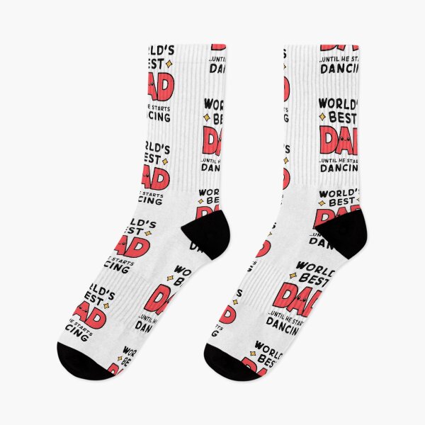 Item preview, World’s Best Dad Until He Starts Dancing – Funny Father’s Day Design designed and sold by CyfroweMysli.