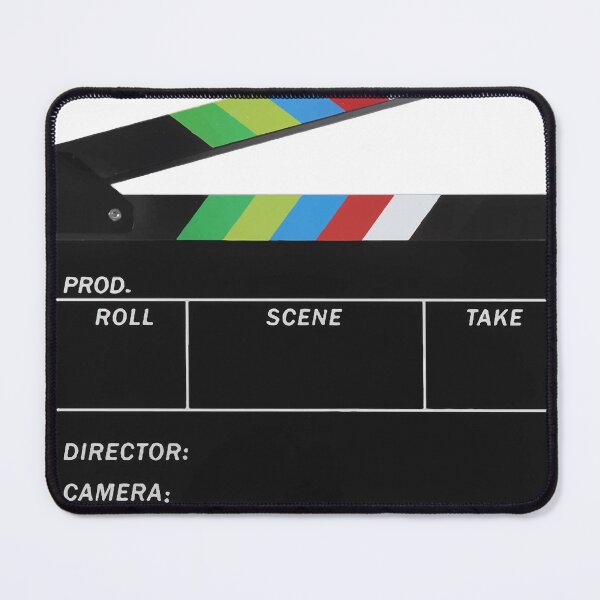 Item preview, Film Slate Design – Filmmaker & Film School Clapperboard Art designed and sold by GeekFuel.