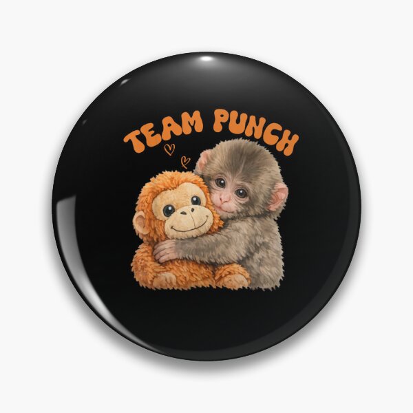 Item preview, Team Punch – Funny Monkey Punch Cartoon Design love designed and sold by ArtFunDib.
