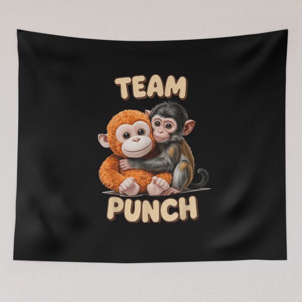Item preview, Team Punch – Funny Monkey Punch Cartoon Design designed and sold by ArtFunDib.