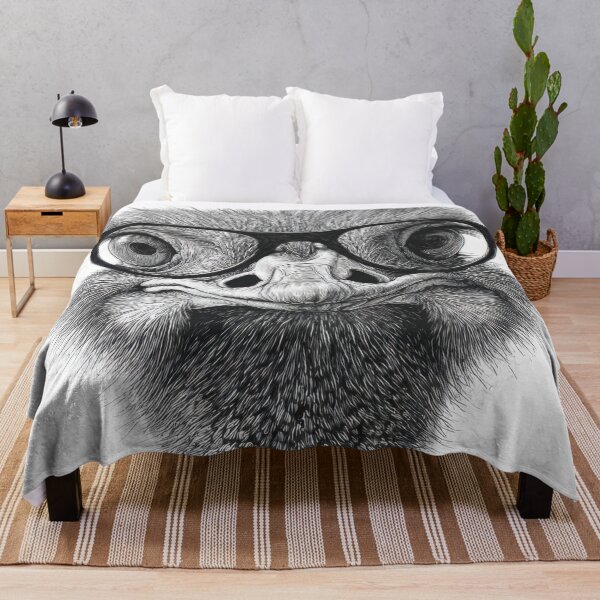 Item preview, Ostrich in glasses stares designed and sold by anytka.